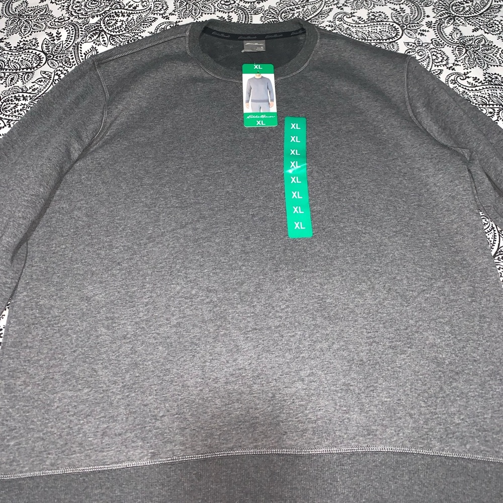 New Eddie Bauer Long sleeve pullover sweatshirt XL